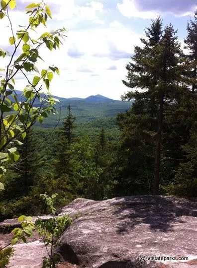 View from trail in Big Deer State Park