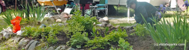 Garden at Big Deer State Park by Nicole Olmstead