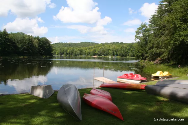 Rental boats at Boulder Beach State Park by Christie Ertel