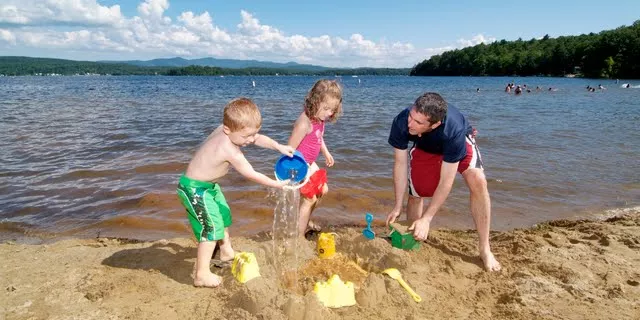 Bomoseen State Park beach