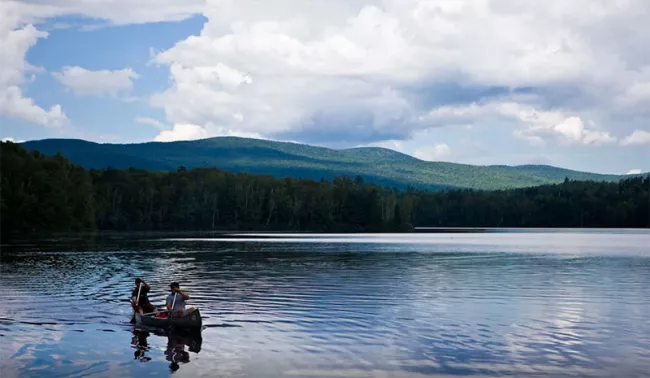 Canoeing at Brighton State Park