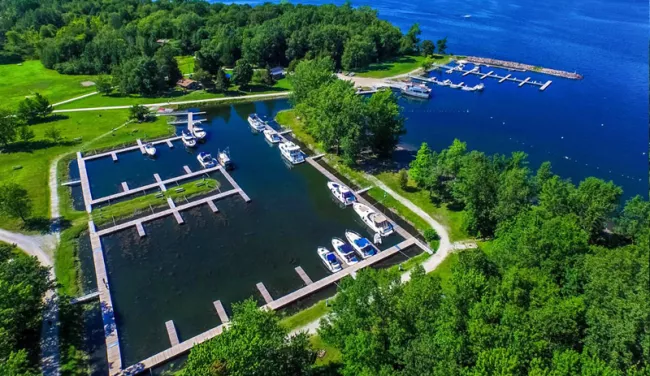 Burton Island Marina