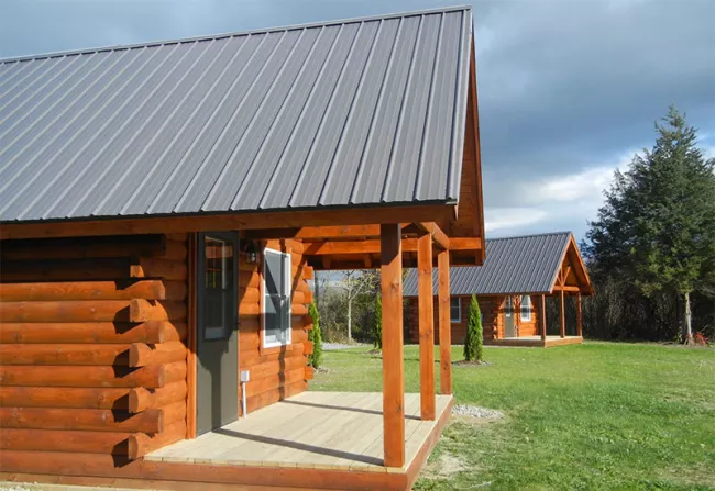 Cabins at Button Bay State Park