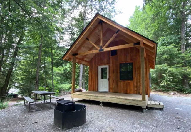 Lake St. Catherine cabin