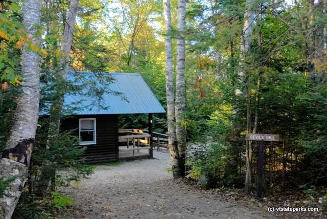 Cabins at Ricker Pond State Park