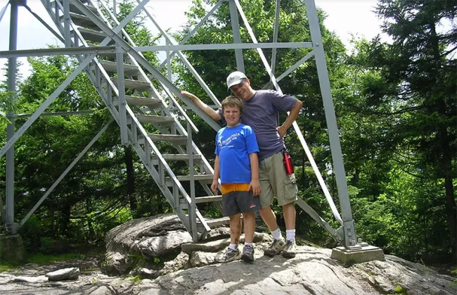 Fire tower at Elmore State Park