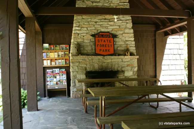 Pavilion at Wilgus State Park booked by Ranger