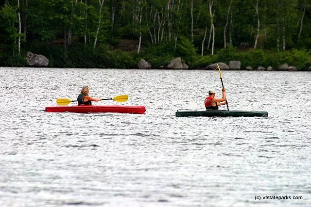 From Mitch Moraski: On Groton Lake near Boulder Beach State Park