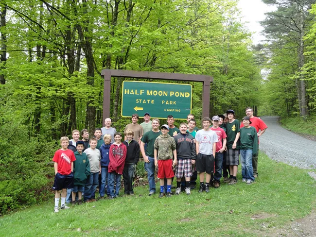 Campground volunteers