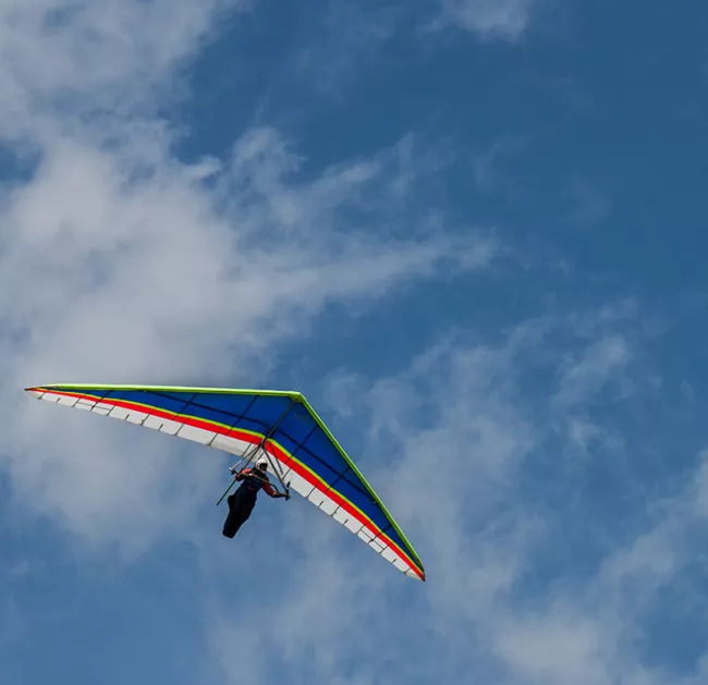 Hang gliding Mt. Ascutney