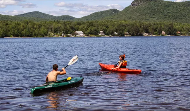 Kayaking at Boulder Beach State Park