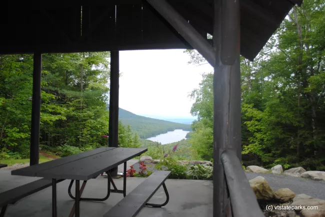 View from the Owl's Head picnic pavilion, New Discovery State Park by Nicole Olmstead