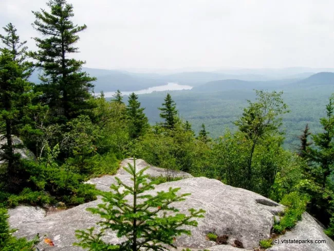 View from Owls Head at New Discovery State Park