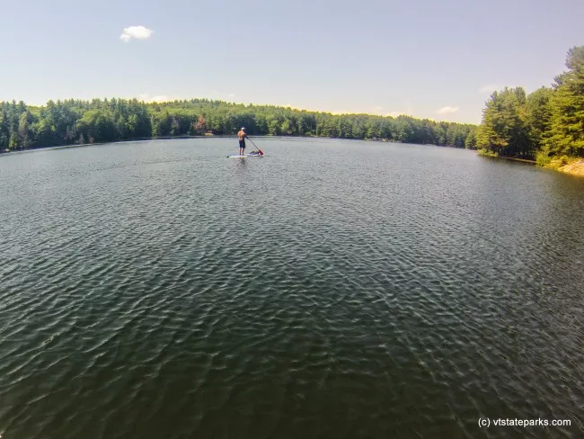 Calm waters for paddle boarding at Little River State Park by Taylor Drake