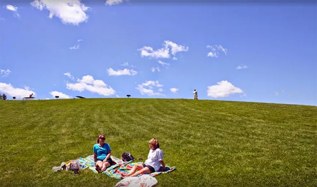 Picnicking at Waterbury Center
