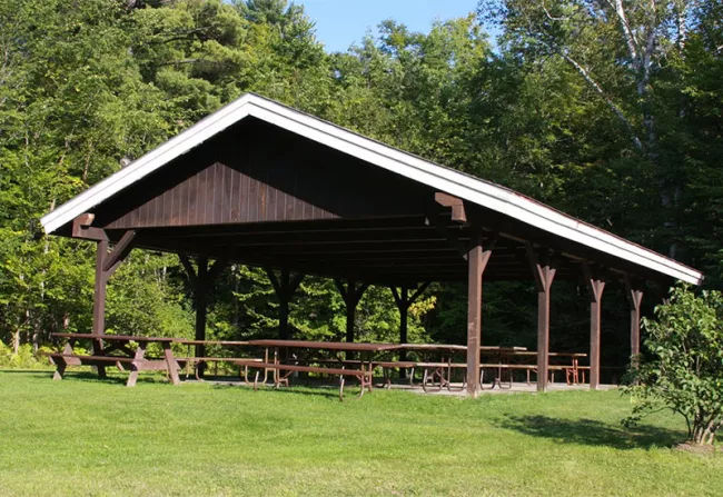 Silver Lake pavilion