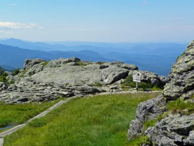 View from Sunset Ridge Trail at Underhill State Park by John Predom