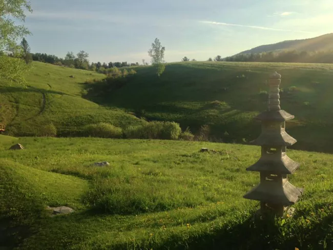 The rolling hills of Taconic Mountains Ramble State Park