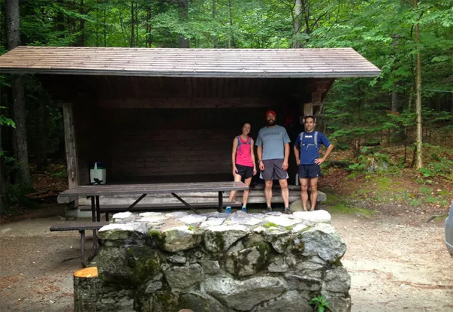 Running at New Discovery State Park